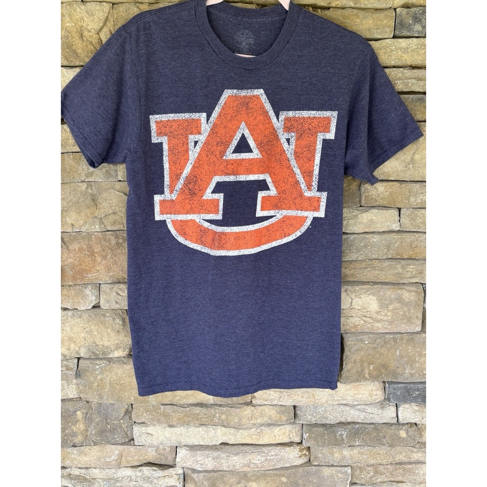 Rivalry Threads‎ University of Auburn Tigers Unisex T-Shirt Red Blue Size medium